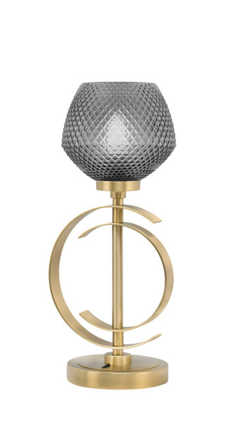 Toltec Lighting - 56-NAB-4622 - One Light Accent Lamp - Accent Lamps - New Age Brass