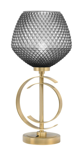 Toltec Lighting - 56-NAB-4922 - One Light Accent Lamp - Accent Lamps - New Age Brass