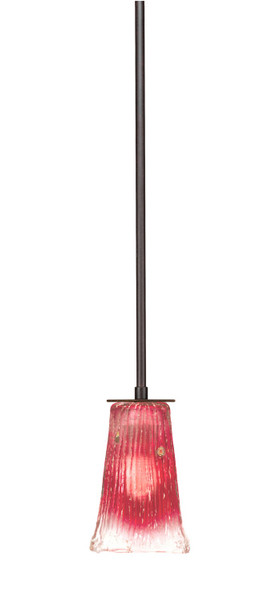 Toltec Lighting - 573-DG-636 - One Light Mini Pendant - Apollo - Dark Granite