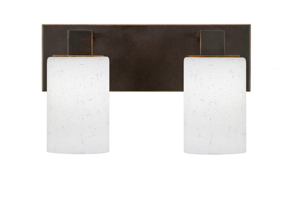 Toltec Lighting - 582-DG-310 - Two Light Bath Bar - Apollo - Dark Granite