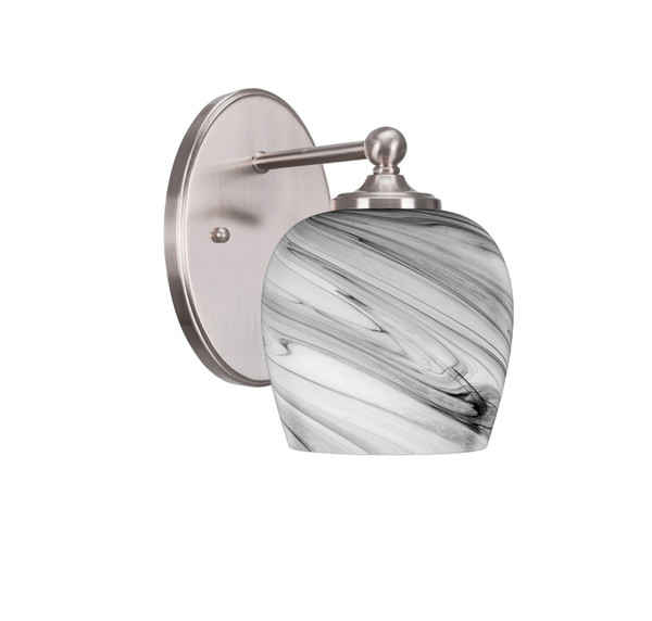 Toltec Lighting - 5911-BN-4819 - One Light Wall Sconce - Capri - Brushed Nickel