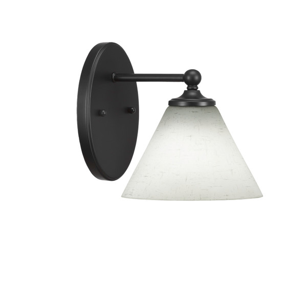 Toltec Lighting - 5911-MB-312 - One Light Wall Sconce - Capri - Matte Black