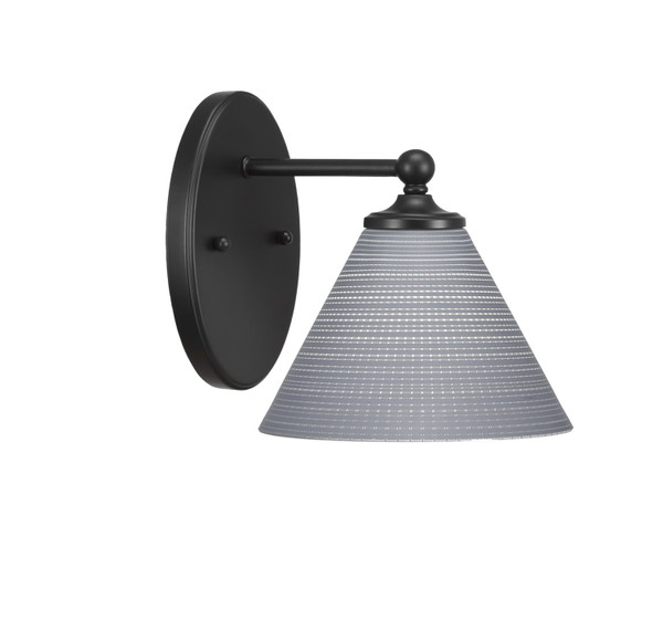 Toltec Lighting - 5911-MB-4052 - One Light Wall Sconce - Capri - Matte Black