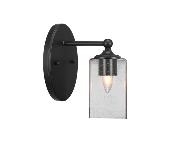 Toltec Lighting - 5911-MB-530 - One Light Wall Sconce - Capri - Matte Black