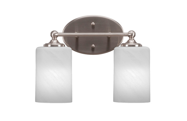 Toltec Lighting - 5912-BN-3001 - Two Light Bath Bar - Capri - Brushed Nickel