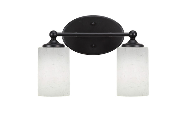 Toltec Lighting - 5912-MB-310 - Two Light Bath Bar - Capri - Matte Black