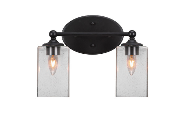 Toltec Lighting - 5912-MB-530 - Two Light Bath Bar - Capri - Matte Black