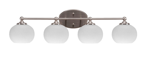 Toltec Lighting - 5914-BN-212 - Four Light Bathroom Lighting - Capri - Brushed Nickel