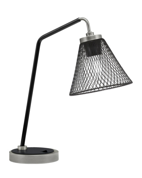 Toltec Lighting - 59-GPMB-805 - One Light Desk Lamp - Desk Lamps - Graphite & Matte Black