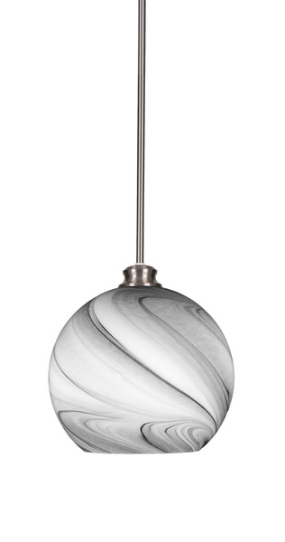 Toltec Lighting - 71-BN-4369 - One Light Pendant - Kimbro - Brushed Nickel