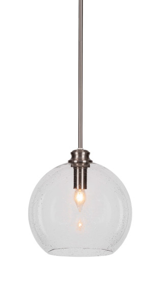 Toltec Lighting - 71-BN-4370 - One Light Pendant - Kimbro - Brushed Nickel