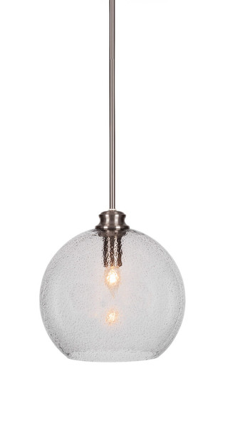 Toltec Lighting - 71-BN-4372 - One Light Pendant - Kimbro - Brushed Nickel