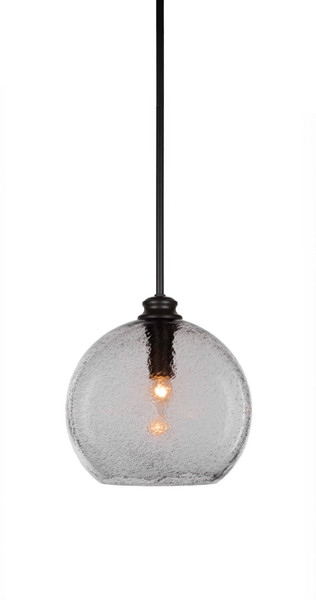 Toltec Lighting - 71-MB-4372 - One Light Pendant - Kimbro - Matte Black
