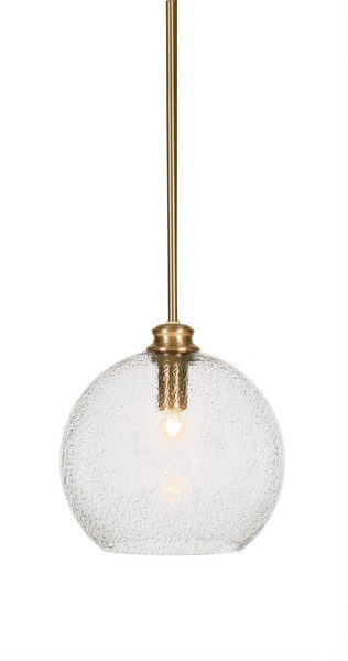 Toltec Lighting - 71-NAB-4372 - One Light Pendant - Kimbro - New Age Brass
