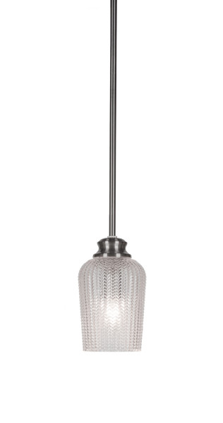 Toltec Lighting - 72-BN-4250 - One Light Pendant - Cordova - Brushed Nickel