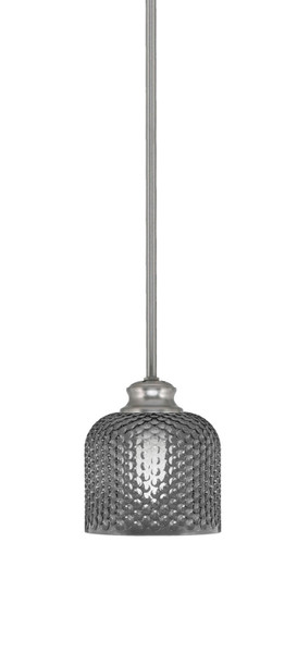 Toltec Lighting - 72-BN-4612 - One Light Pendant - Zola - Brushed Nickel