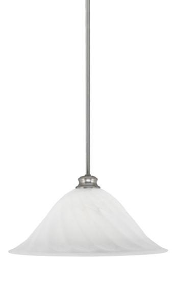 Toltec Lighting - 72-BN-5781 - One Light Pendant - Stem - Brushed Nickel
