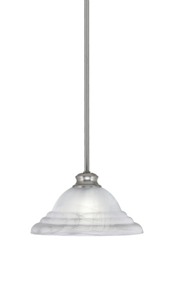 Toltec Lighting - 72-BN-5931 - One Light Pendant - Stem - Brushed Nickel