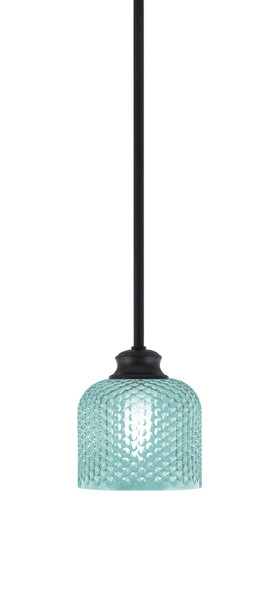 Toltec Lighting - 72-MB-4615 - One Light Pendant - Zola - Matte Black