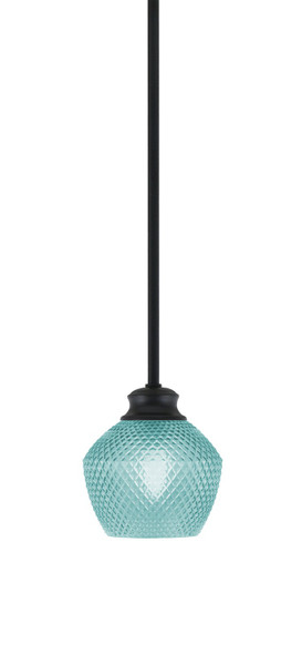 Toltec Lighting - 72-MB-4625 - One Light Pendant - Zola - Matte Black