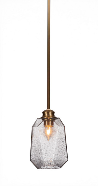 Toltec Lighting - 72-NAB-4462 - One Light Pendant - Rocklin - New Age Brass