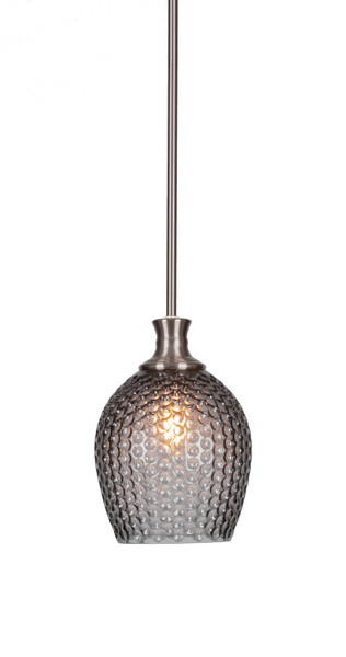 Toltec Lighting - 76-BN-4902 - One Light Pendant - Zola - Brushed Nickel