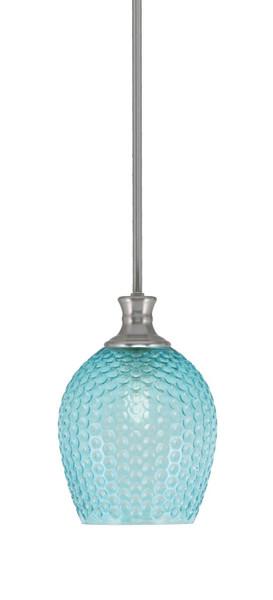 Toltec Lighting - 76-BN-4905 - One Light Pendant - Zola - Brushed Nickel