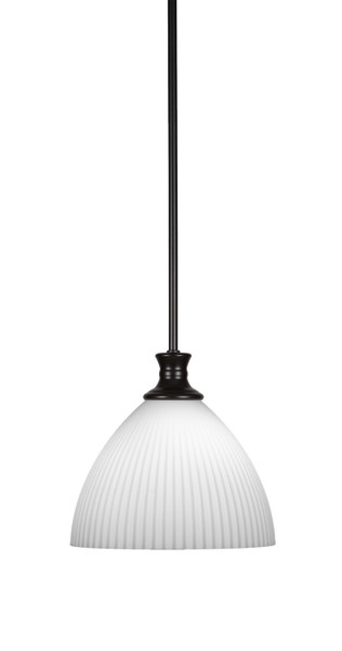 Toltec Lighting - 76-MB-4631 - One Light Pendant - Carina - Matte Black
