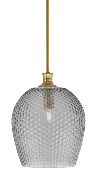 Toltec Lighting - 76-NAB-4202 - One Light Pendant - Zola - New Age Brass