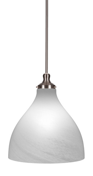 Toltec Lighting - 77-BN-4741 - One Light Pendant - Juno - Brushed Nickel