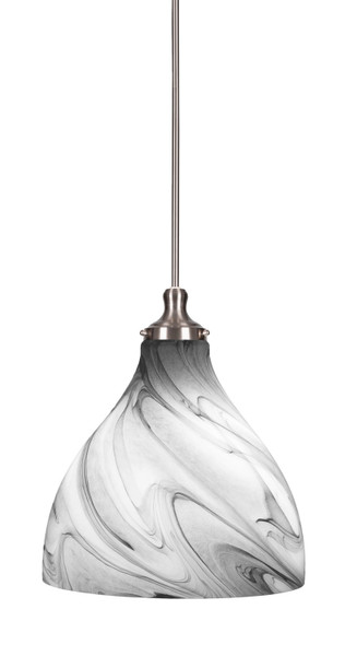 Toltec Lighting - 77-BN-4749 - One Light Pendant - Juno - Brushed Nickel