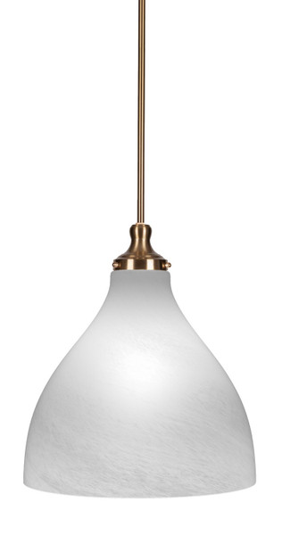 Toltec Lighting - 77-NAB-4741 - One Light Pendant - Juno - New Age Brass