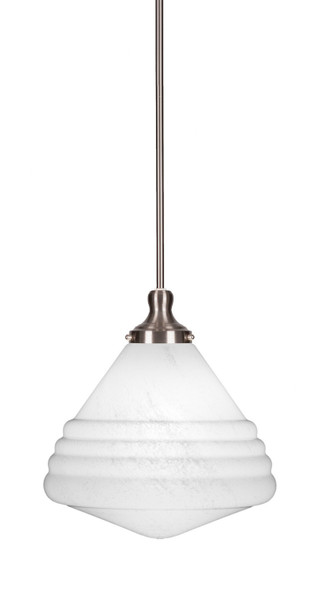 Toltec Lighting - 78-BN-4731 - One Light Pendant - Juno - Brushed Nickel