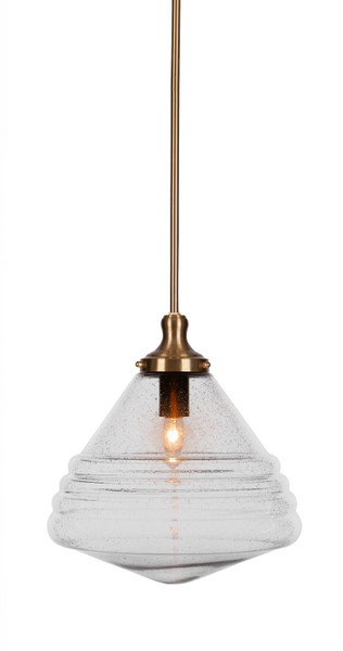 Toltec Lighting - 78-NAB-4730 - One Light Pendant - Juno - New Age Brass