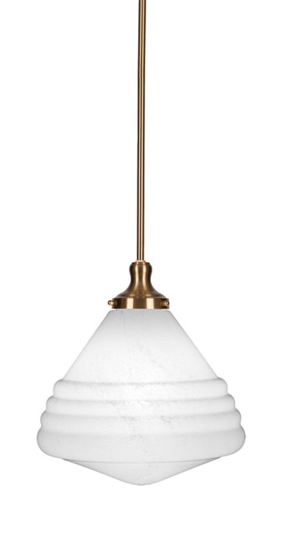 Toltec Lighting - 78-NAB-4731 - One Light Pendant - Juno - New Age Brass