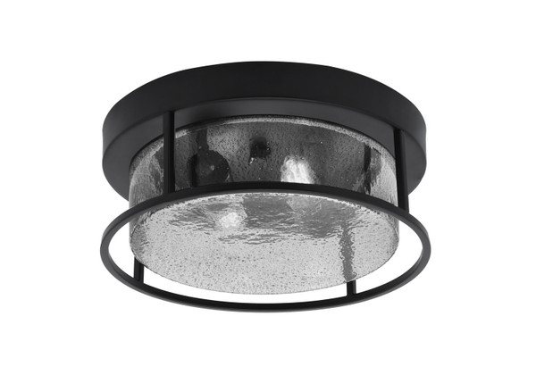 Toltec Lighting - 812-MB-2 - Two Light Flush Mount - Flush Mounts - Matte Black