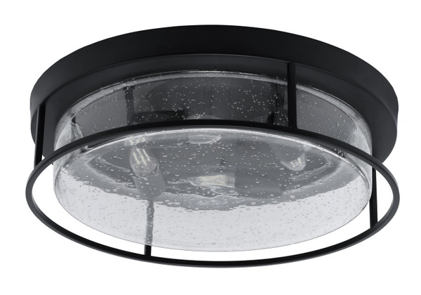 Toltec Lighting - 818-MB-0 - Four Light Flush Mount - Flush Mounts - Matte Black