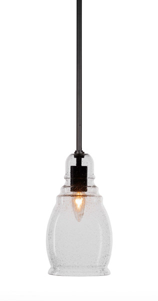 Toltec Lighting - 81-MB-4550 - One Light Pendant - Palisade - Matte Black