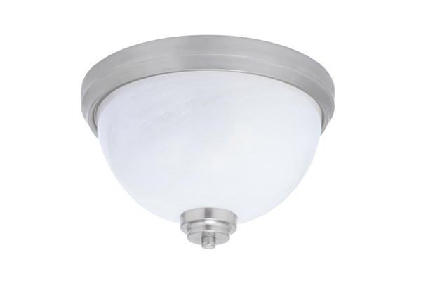 Toltec Lighting - 822-BN-1 - Two Light Flush Mount - Flush Mounts - Brushed Nickel