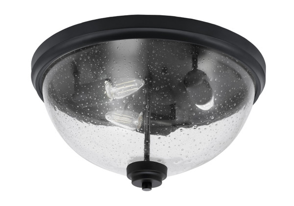 Toltec Lighting - 826-MB-0 - Three Light Flush Mount - Flush Mounts - Matte Black