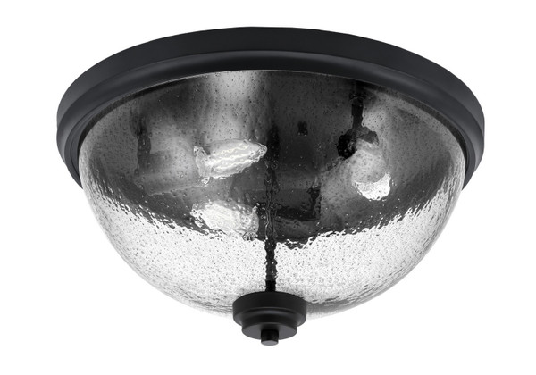Toltec Lighting - 826-MB-2 - Three Light Flush Mount - Flush Mounts - Matte Black