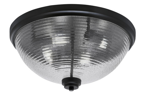 Toltec Lighting - 828-MB-7 - Four Light Flush Mount - Flush Mounts - Matte Black