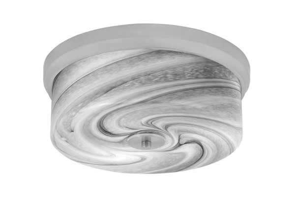 Toltec Lighting - 834-BN-9 - Three Light Flush Mount - Flush Mounts - Brushed Nickel
