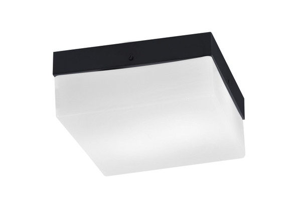 Toltec Lighting - 840-MB-1 - Two Light Flush Mount - Flush Mounts - Matte Black