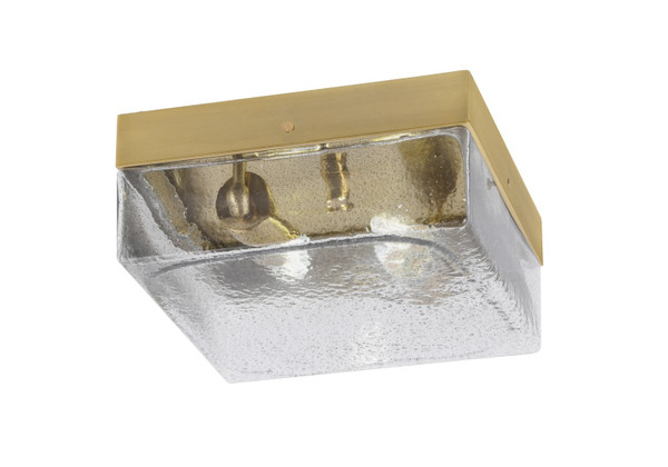 Toltec Lighting - 840-NAB-2 - Two Light Flush Mount - Flush Mounts - New Age Brass