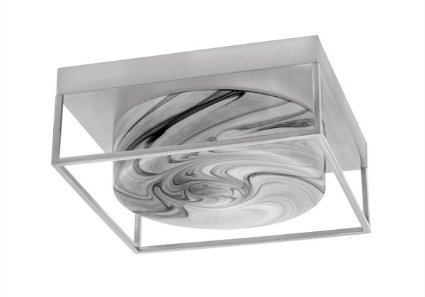 Toltec Lighting - 852-BN-9 - Two Light Flush Mount - Flush Mounts - Brushed Nickel