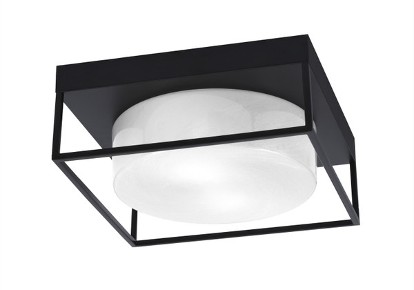Toltec Lighting - 852-MB-1 - Two Light Flush Mount - Flush Mounts - Matte Black
