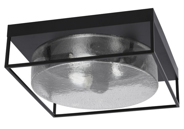 Toltec Lighting - 856-MB-2 - Three Light Flush Mount - Flush Mounts - Matte Black