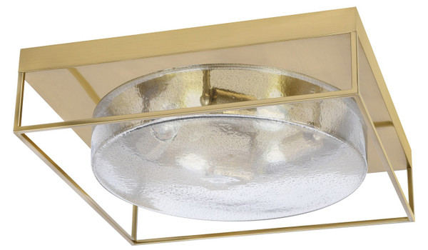Toltec Lighting - 858-NAB-2 - Four Light Flush Mount - Flush Mounts - New Age Brass