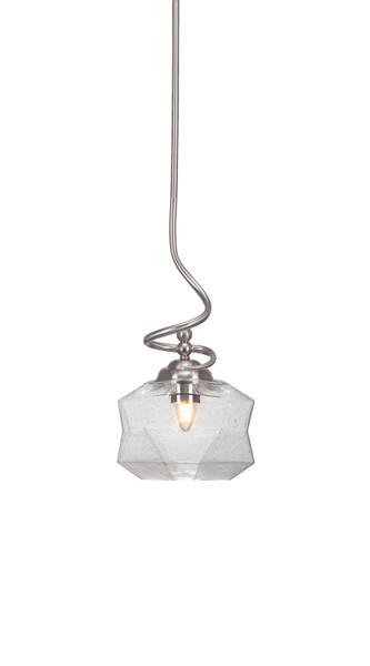 Toltec Lighting - 900-BN-4490 - One Light Pendant - Capri - Brushed Nickel